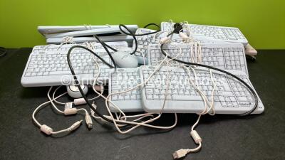 Job Lot of Medigenic Computer Mouses and Keyboards