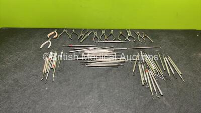 Job Lot of Dental Scalers and Pliers