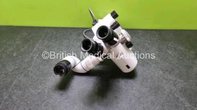 Carl Zeiss OPMI 6-CFC Attachment Including F170 Binoculars with 2 x 12.5 x Lens and Training Arm with 1 x 12.5 x Lens