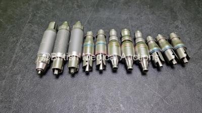 Job Lot of Various Drill Attachments Including 3 x Hall Power Pro PRO2046 Zimmer / Hudson Drill, 3 x Swiss 05.001.22 Rean Hudson, 2 x Hall Power Pro PRO2047 Zimmer Hudson Reamer and 3 x Hall Power Pro Reciprocating Saw PRO6045