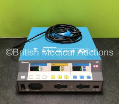 Valleylab Force FX-8C Electrosurgical / Diathermy Unit with 1 x Bipolar Dome Footswitch (Powers Up)