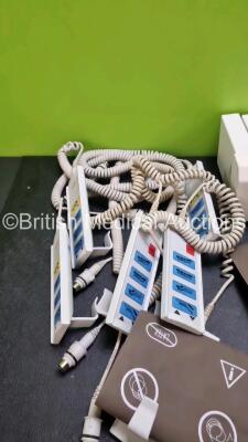 Mixed Lot Including 1 x Acu-sInQ Dosing System, 6 x HBW074-043 Controllers, 4 x GE Blan Modules and Various Patient Monitoring Cables - 2