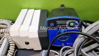 Mixed Lot Including 1 x Acu-sInQ Dosing System, 6 x HBW074-043 Controllers, 4 x GE Blan Modules and Various Patient Monitoring Cables - 4