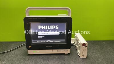 Philips IntelliVue MX400 Patient Monitor with 1 x Philips CO2 Microstream Opt C06 Module (Powers Up)