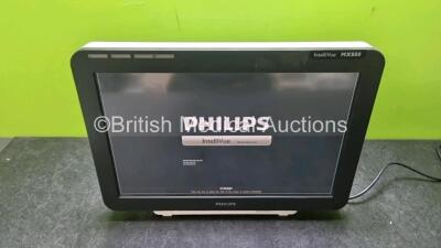 Philips IntelliVue MX800 Touch Screen Patient Monitor Software Version H.15.41 *Mfd 2012* (Powers Up Sligth Damage to Casing - See Photos)