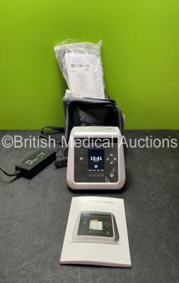 Breas Vivo 2 Ventilator *Mfd 2020* in Carry Case with 1 x AC Power Supply, 1 x User Manual and 1 x Breathing Tube in Carry Bag (Powers Up in Excellent Condition) *SN D110692*