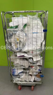 Cage of Mixed Consumables Including Smiths Medical Optiva IV Catheter, Intersurgical Bagging System and Cook Medical Frova Intubation Introducer (Cage Not Included - Out of Date)