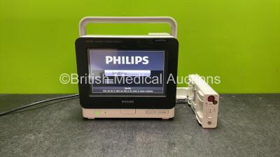 Philips IntelliVue MX400 Patient Monitor with 1 x Philips CO2 Microstream Opt C06 Module (Powers Up)