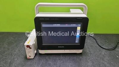 Philips IntelliVue MX400 Patient Monitor with 1 x Philips CO2 Microstream Opt C06 Module (Powers Up)