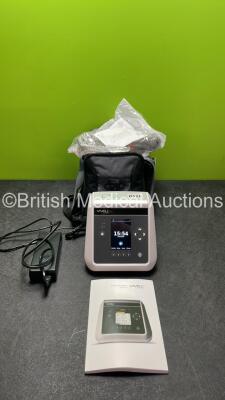 Breas Vivo 2 Ventilator *Mfd 2020* in Carry Case with 1 x AC Power Supply, 1 x User Manual and 1 x Breathing Tube in Carry Bag (Powers Up in Excellent Condition) *SN D110Breas Vivo 2 Ventilator *Mfd 2020* in Carry Case with 1 x AC Power Supply, 1 x User M