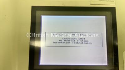 GE MAC 1200 ST ECG Machine on Stand with 10 Lead ECG Leads (Powers Up) *S/N 550053743* - 3