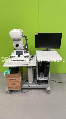 Kowa VX-20 Retinal Camera on Motorized Table *Mfd 2018* (Powers Up - HDD Removed from CPU) *S/N 31900301148* ***IR047***