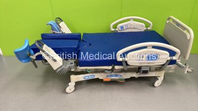 Hill-Rom Affinity 4 Electric Birthing Bed Model P3700B000112 with Stirrups and Mattress (Powers Up) *S/N J290AA0220*