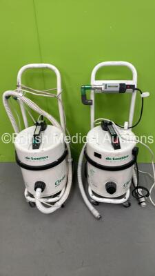 2 x deSoutter Medical Clean Cast Systems (Both Power Up) *C*