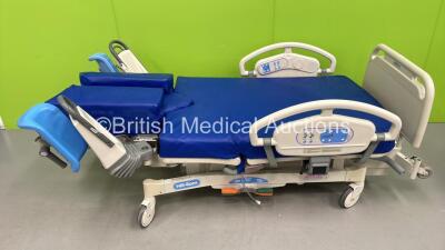 Hill-Rom Affinity 4 Electric Birthing Bed Model P3700B000112 with Stirrups and Mattress (Powers Up) *S/N J263AA0027*