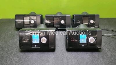 5 x ResMed Airsense 10 Autoset CPAP Units (All Power Up ) with 2 x Power Supplies