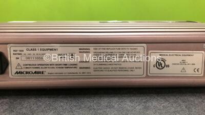 Microaire Ref 1020 Liposuction Console (Powers Up) with Microaire PAL 600E Liposuction Handpiece (Damage to Cable - See Photo) *SN 08111659* - 7