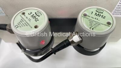 Enraf Nonius Sonopuls 434 Unit with 1 x 1MHz Transducer and 1 x 3MHz Transducer (Powers Up) - 4