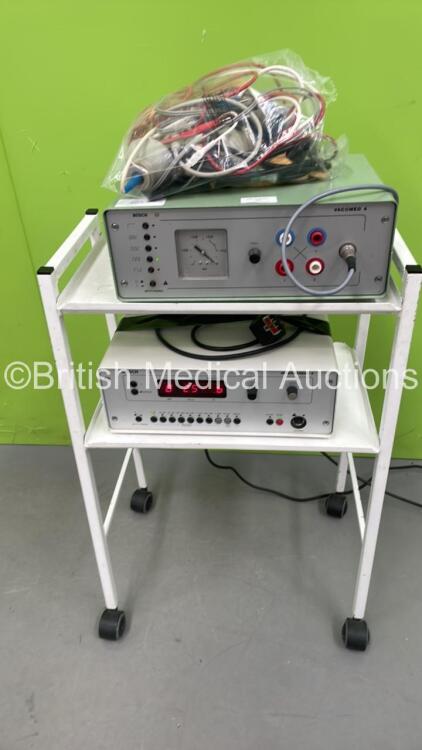 1 x Bosch VacoMed 4 Therapy Unit, 1 x Bosch Interferenz 4 Therapy System with Selection of Cables / Leads (Powers Up)