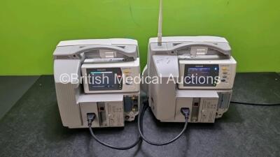 Job Lot Including 2 x Philips IntelliVue MP30 Patient Monitors (Both Power Up 1 x Missing Dial) and 2 x Philips IntelliVue X2 Handheld Patient Monitors Including ECG, SpO2, NBP, Press and Temp Options (Both Power Up) *SN DE03766612 / DE37607623 / DE728873 - 6