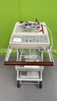 Agilent Pagewriter 100 ECG Machine with 10 Lead ECG Lead on Stand (Powers Up)