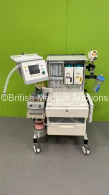 Datex-Ohmeda Aestiva/5 Anaesthesia Machine with Datex-Ohmeda 7100 Ventilator Software Version 1.4 with Tec 7 ISO Vaporiser, Tec 7 SEV Vaporiser, Bellows, Absorber and Hoses (Powers Up) *S/N ANVL00426*