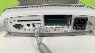 Philips PageWriter Trim III ECG Machine on Stand with 10 Lead ECG Leads (Powers Up - Missing 2 x Buttons) - 6