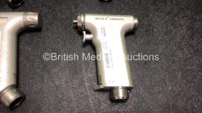 Job Lot Including 2 x Hall 5052-41 Cebotome Handpieces and 2 x Hall 5044-02 Oscillator Handpieces - 5