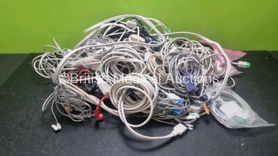 Job Lot of Patient Monitoring Cables *GL*