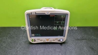 GE Dash 5000 Patient Monitor Including ECG, CO2, SpO2, NBP, BP 1/2 and Temp/CO Options (Powers Up) *gl*