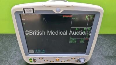 GE Dash 5000 Patient Monitor Including ECG, CO2, SpO2, NBP, BP 1/2 and Temp/CO Options (Powers Up) *gl* - 2