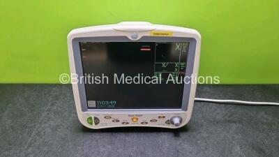 GE Dash 5000 Patient Monitor Including ECG, CO2, SpO2, NBP, BP1/3, BP2/4 and Temp/CO Options (Powers Up) *gl*