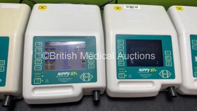 4 x B&D Electromedical Nippy ST+ Ventilators (3 Power Up, 1 No Power Due to Missing Power Port-See Photo) *GL* - 2