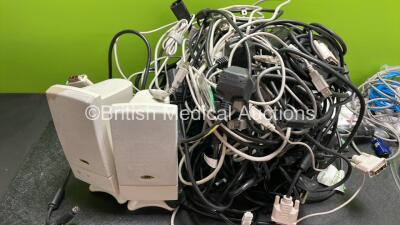 Job Lot of Various Connection and Patient Monitoring Cables - 2