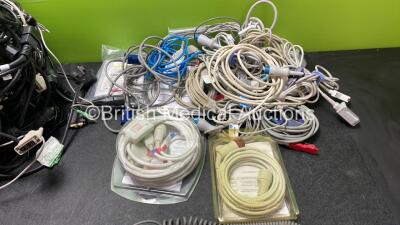 Job Lot of Various Connection and Patient Monitoring Cables - 3