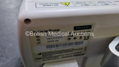 5 x Graseby 2100 Syringe Pumps *Mfd 2020* (All Power Up) *SN 201215374 / 201205982 / 201215376 / 201205949 / 201223226* - 5