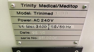 Trinity Medical / Meditop Trinimed 1000 ENT Workstation with Accessories (Powers Up with Damage - See Photos) - 4