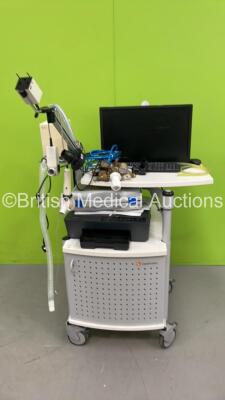 Carefusion Workstation with Jaeger MS-PFT System, Monitor and Printer (Powers Up)