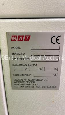 MAT BioMat-2 Class II Microbiological Safety Cabinet (Powers Up) *S/N 305669306* - 5