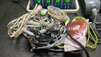 Mixed Lot Including 1 x Irvine Biomedical IBI-1500T11 Cardiac Ablation Generator with Various Connection Cables (Powers Up) 1 x St Jude EnSite Velocity Module and 1 x Ablation Frontiers ECG Interface Box *SN 13883872, 13879073, 381730002, 697800001* - 4