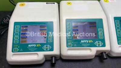 4 x B&D Electromedical Nippy ST+ Ventilators (All Power Up, 1 with Fault-See Photo) *GL* - 2