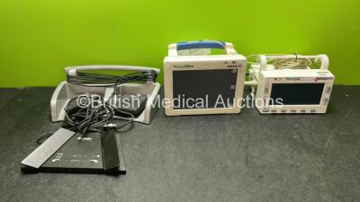 Mixed Lot Including 1 x Micro Choice Footswitch, 1 x Ethicon Footswitch, 1 x Welch Allyn Propaq Encore Patient Monitor and 1 x Welch Allyn Propaq Patient Monitor