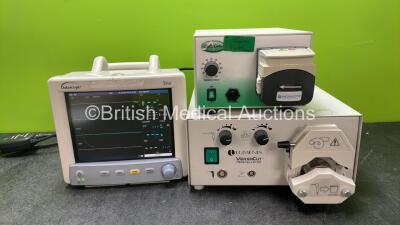 Mixed Lot Including 1 x Datascope Trio Patient Monitor Including ECG, SpO2, T1 and NIBP Options (Powers Up with Scratched Screen-See Photo) 1 x Medivators Endo Gators Irrigation Pump (Powers Up) 1 x Lumenis Versacut Unit (No Power)