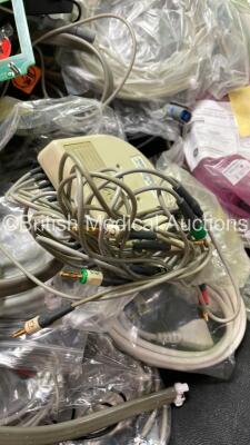 Mixed Lot Including Patient Monitoring Spare Parts and Various Patient Monitoring Cables - 3