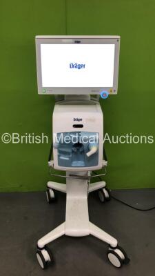 Drager Evita V800 Acute Care System Software Version 01.05.01 - Display Operating Time 2 Hours - Ventilation Unit Running Hours 1 with Hoses (Powers Up) *S/N ASPA-0159* **Mfd 2021* - 13