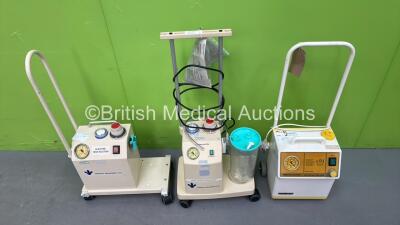 2 x Therapy Equipment Ltd Suction Units and 1 x MGE Suction Unit (All Power Up)