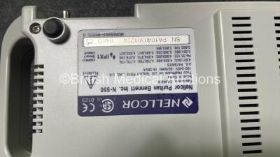 Mixed Lot Including 1 x Fisher & Paykel REF PT101UK Airvo 2 Humidifier, 1 x Fisher & Paykel REF MR850AEK Respiratory Humidifier Unit, 1 x Nellcor N-20 Handheld Pulse Oximeter with SpO2 Connection Lead, and 1 x Nellcor N-550 Pulse Oximeter (All Power Up) * - 6