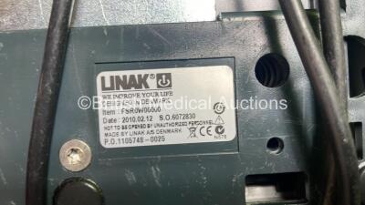 4 x Linak FSR0W00000 Foot Switches with 2 x Linak FSE1201220 Actuator Pedal Control Attachments - 3