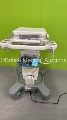 Philips CX50 Flat Screen Ultrasound Scanner Ref 989605384711 SVC HW B.1 *S/N SG91305215* **Mfd 2013** on Philips CX Cart (No Power) - 9