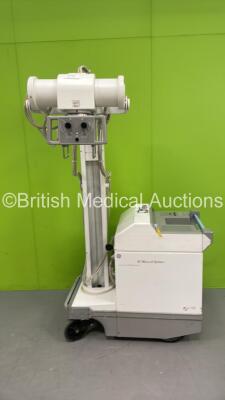 GE AMX 4 Plus - IEC Mobile X-Ray System Model 2275938 (Powers Up with Key - Key Included) *S/N 971170WK6* **Mfd 03/2002*